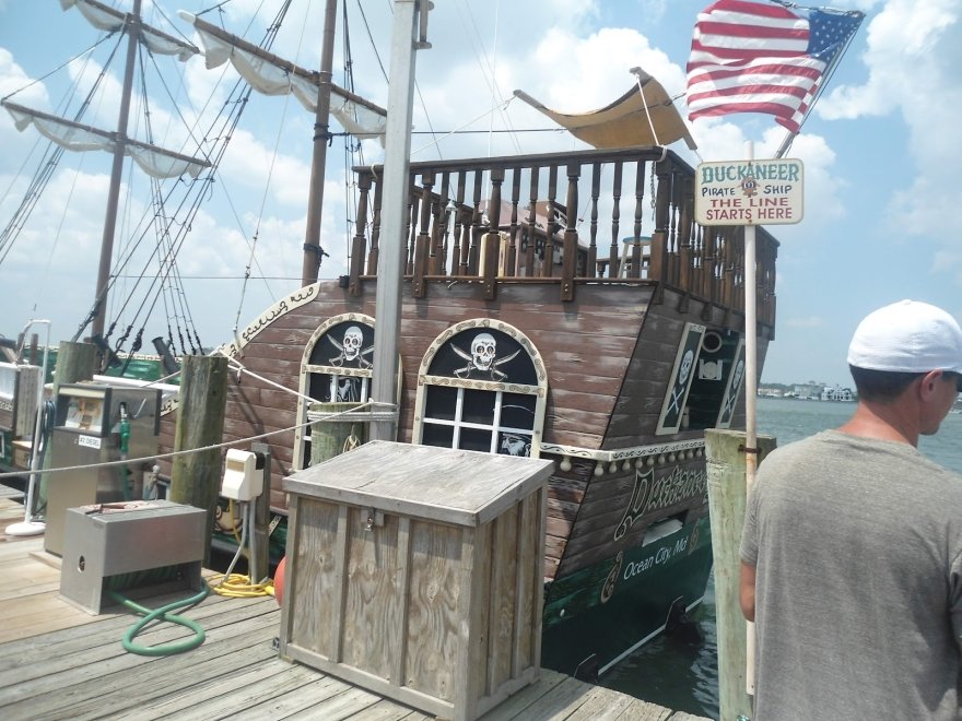 The Duckaneer Pirate Ship